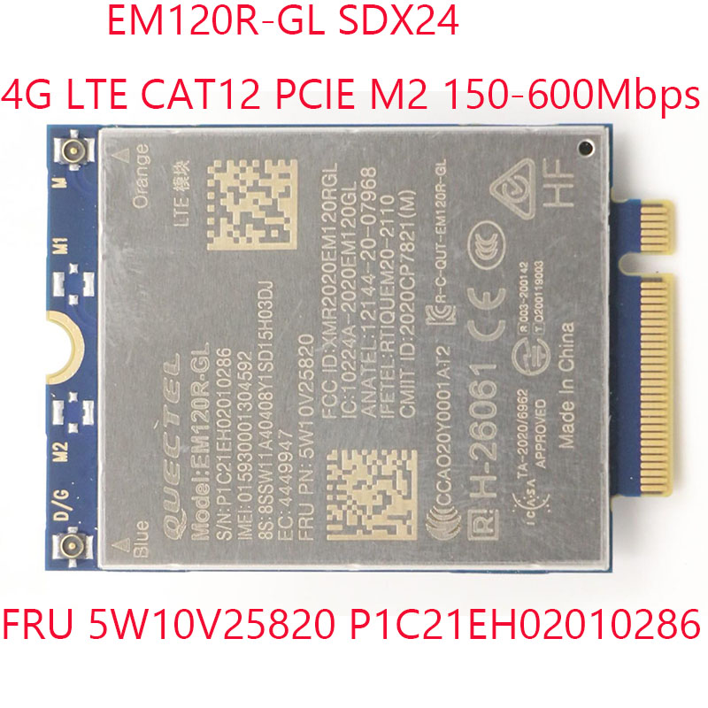 EM120R-GL SDX24 Thinkpad L14 Gen 2 2021 20X1 20X2 20X..